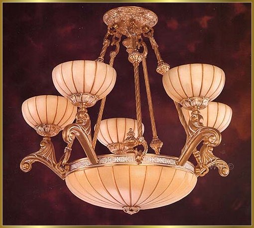 Alabaster Chandeliers Model: RL 1304-62